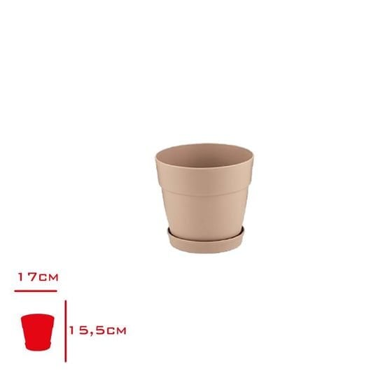 Manolya Saksı 2 Litre – Altlıklı Dekoratif Saksı(Kopya)