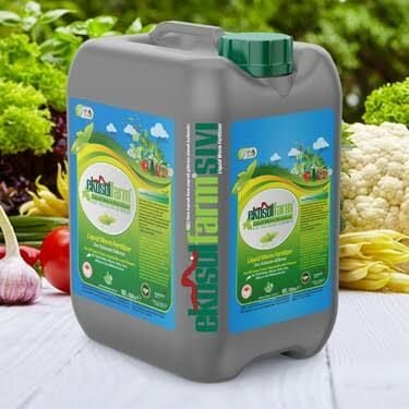 Ekosol Sıvı Formda Organik Solucan Gübresi 5 Litre